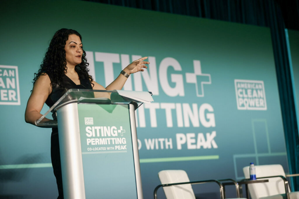 Artealia Gillard speaking at Siting