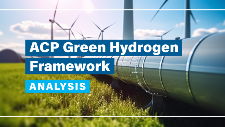 ACP Green Hydrogen Framework Impact Analysis image.