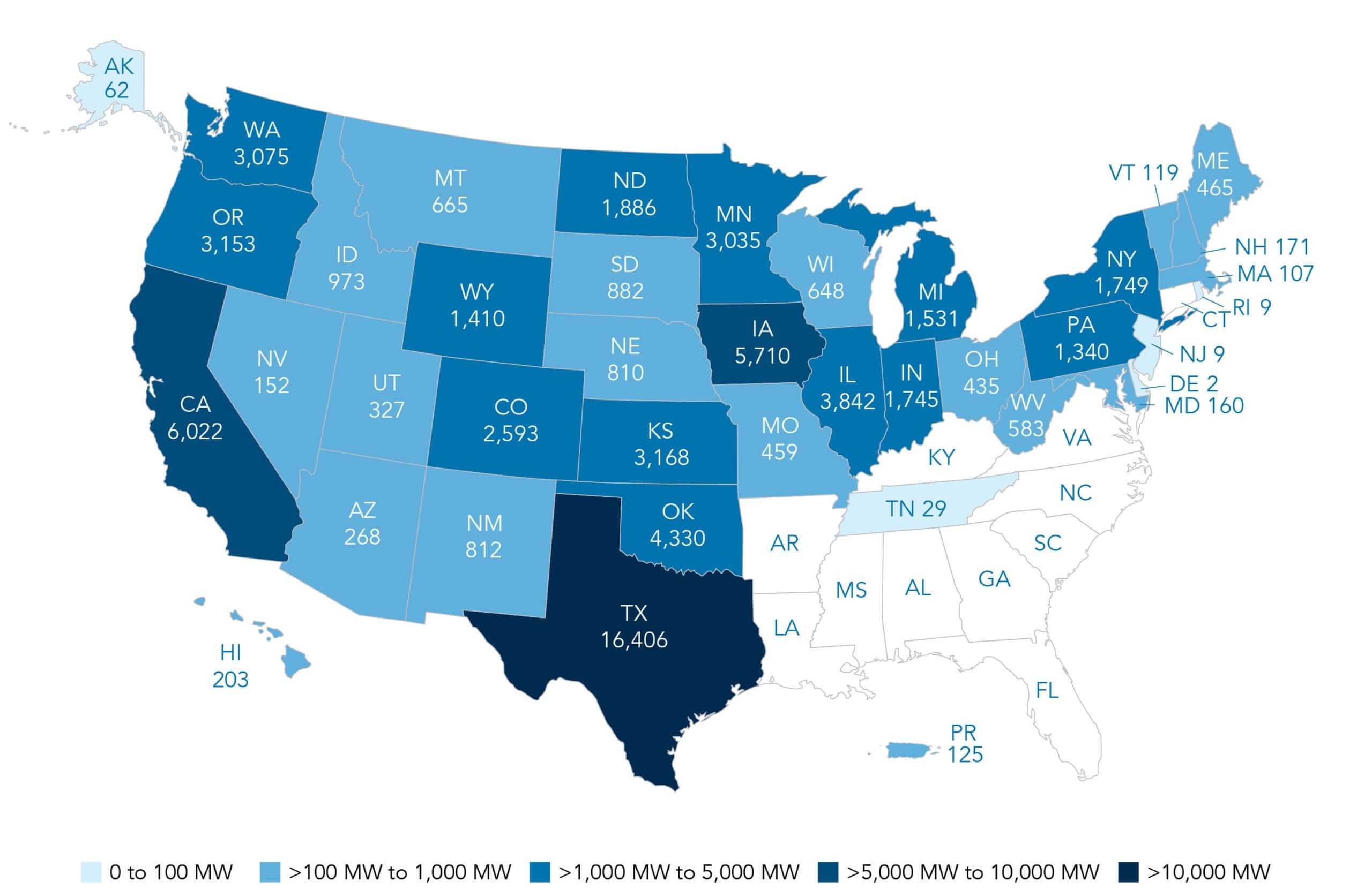 3Q 2015 State Blue Map