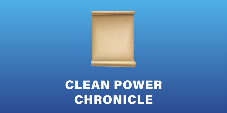 Clean Power Chronicle