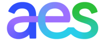 The logo for ACP Member & Event Sponsor AES.