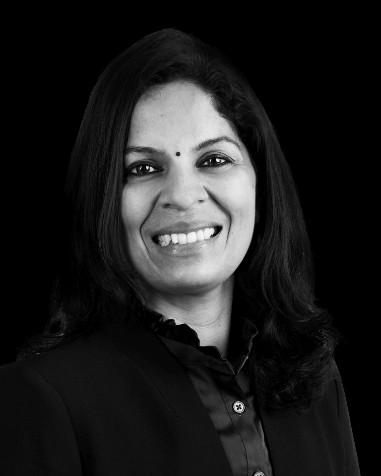 Headshot of Sandhya Ganapathy, Board Director.