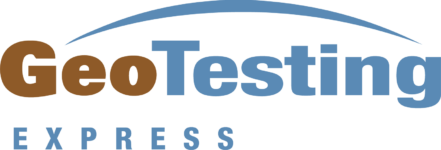 Logo of ACP conference exhibitor GeoTesting Express.