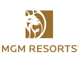 Logo for MGM Resorts.
