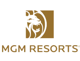 Logo for MGM Resorts.