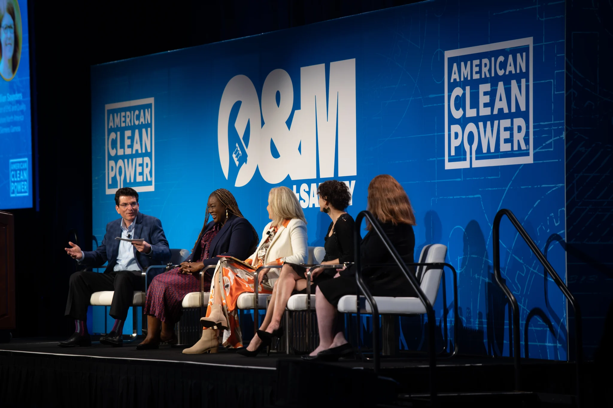 ACP CEO Jason Grumet Heads a Panel Discussion at a Conference.