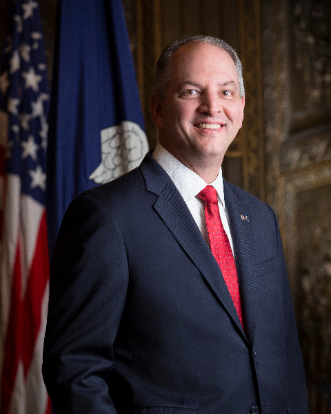 Headshot of John Bel Edwards, Governor of Louisiana