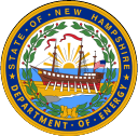The logo for the New Hampshire Department of Energy, a sponsor of ACP's Offshore Windpower Conference.
