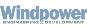 The logo for Windpower Engineering Development, one of ACP's Media Partners for Offshore Windpower.