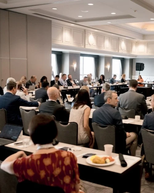A large committee meeting at CLEANPOWER 2023