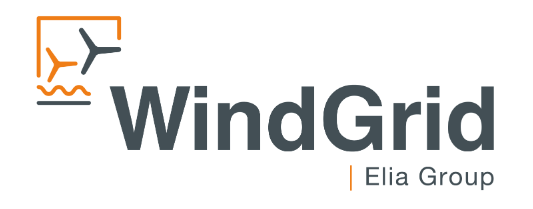 The logo for Windgrid of the Elia Group, one of ACP's Members.