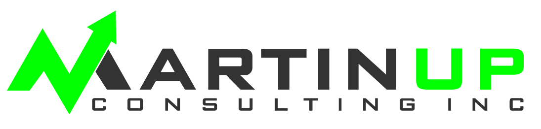 The logo for Martin Up Consulting Inc.,, a sponsor of ACP's Operations, Maintenance and Safety (OMS) conference 2024.