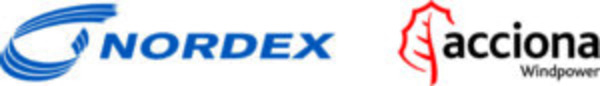 The logo of Nordex and Acciona Windpower, a sponsor of ACP's Operations, Maintenance and Safety (OMS) Conference.