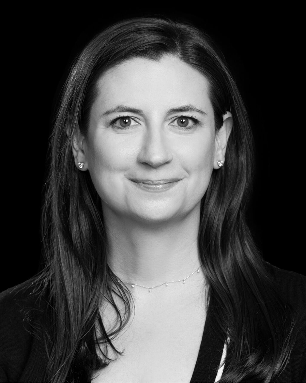 black and white headshot of Moira Cyphers