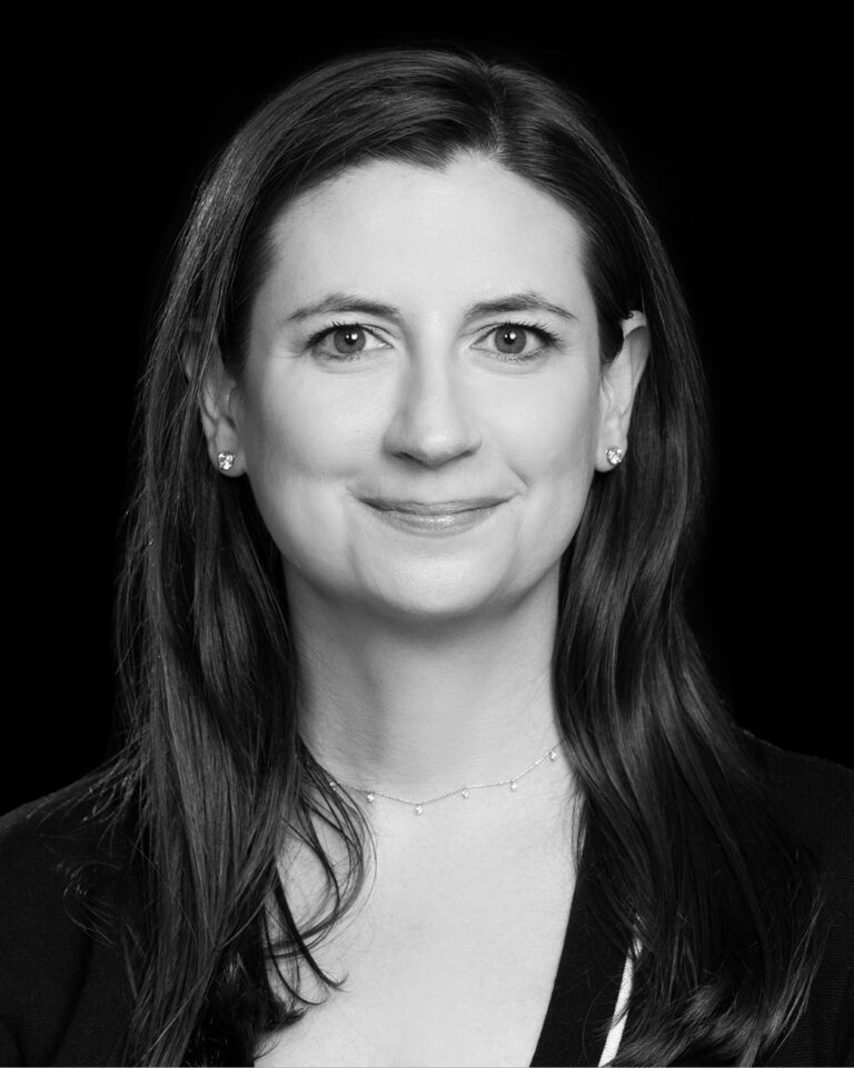 black and white headshot of Moira Cyphers