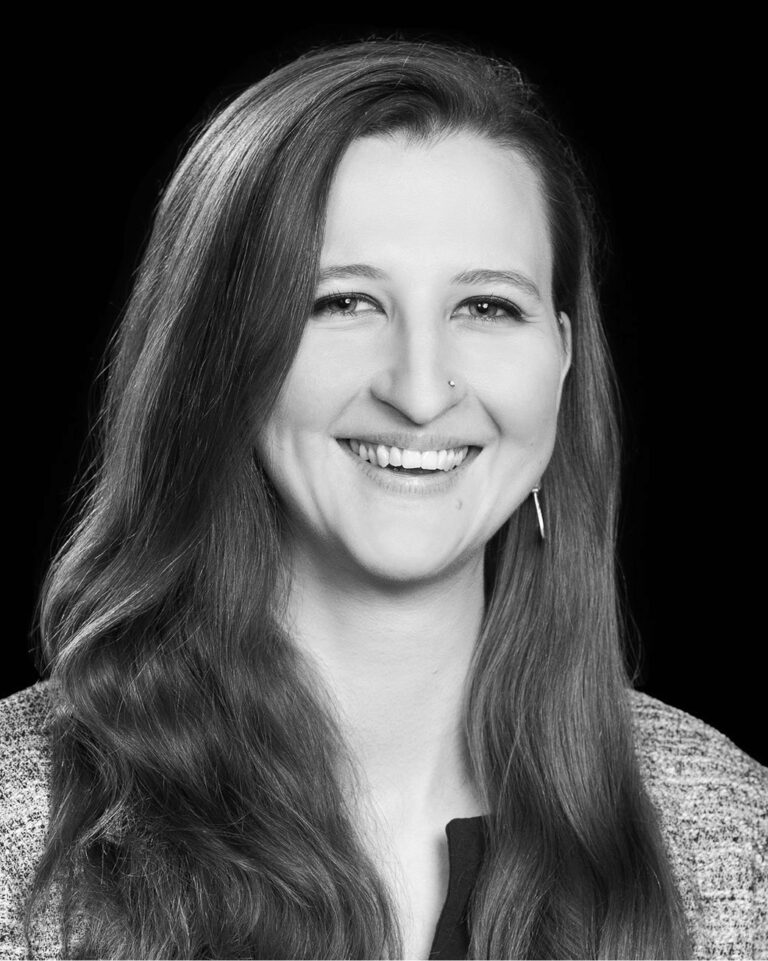 black and white headshot of Oressa Boelk