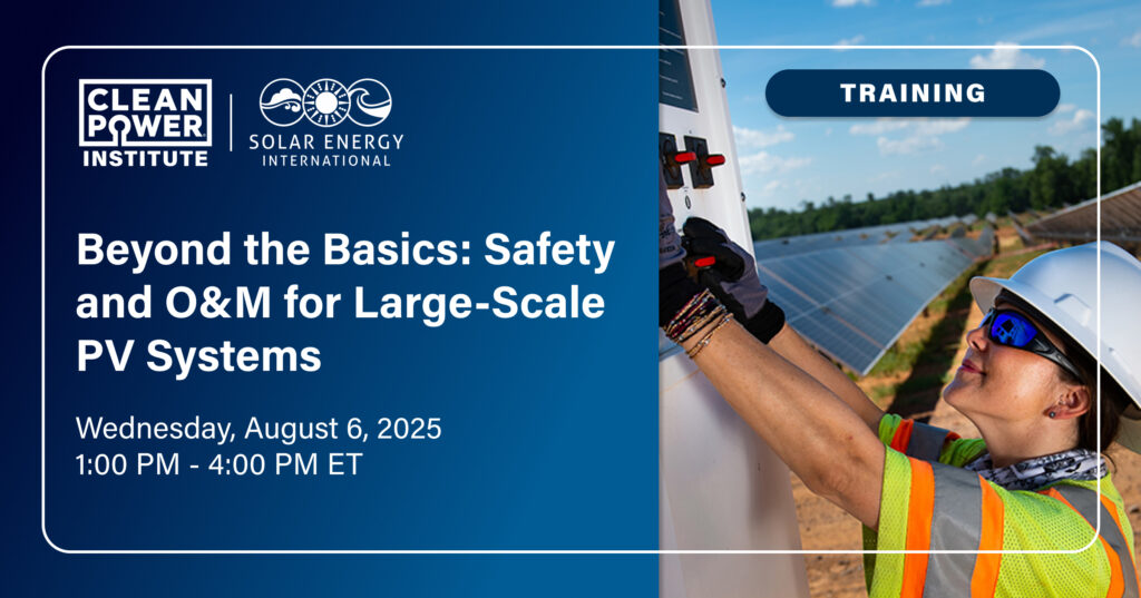 Beyond the Basics PV training course