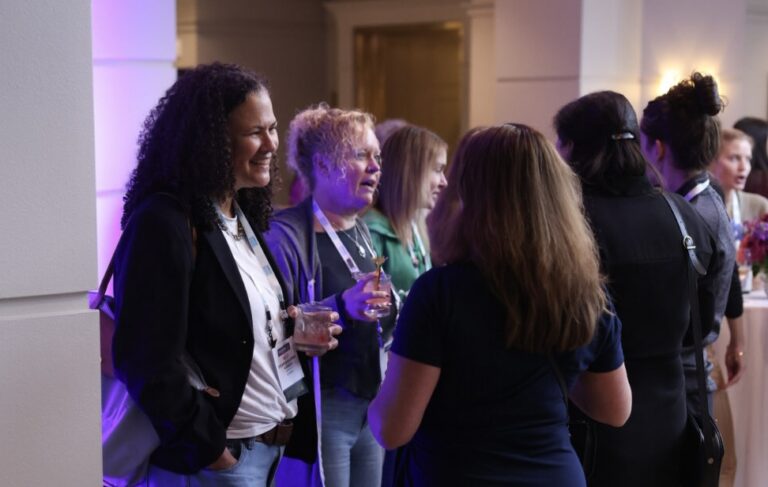 Woman talking at EmpowHER