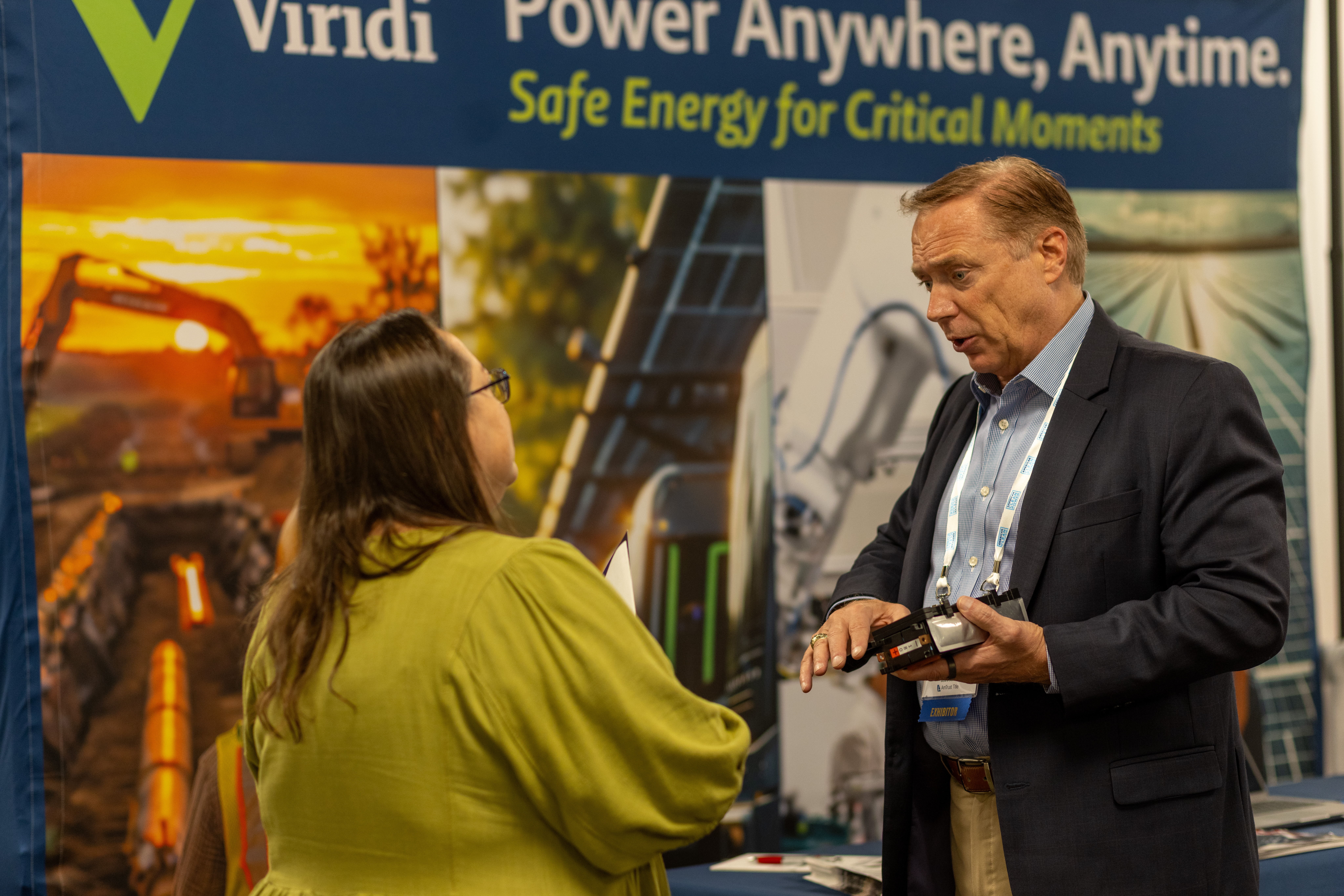 RECHARGE exhibit hall