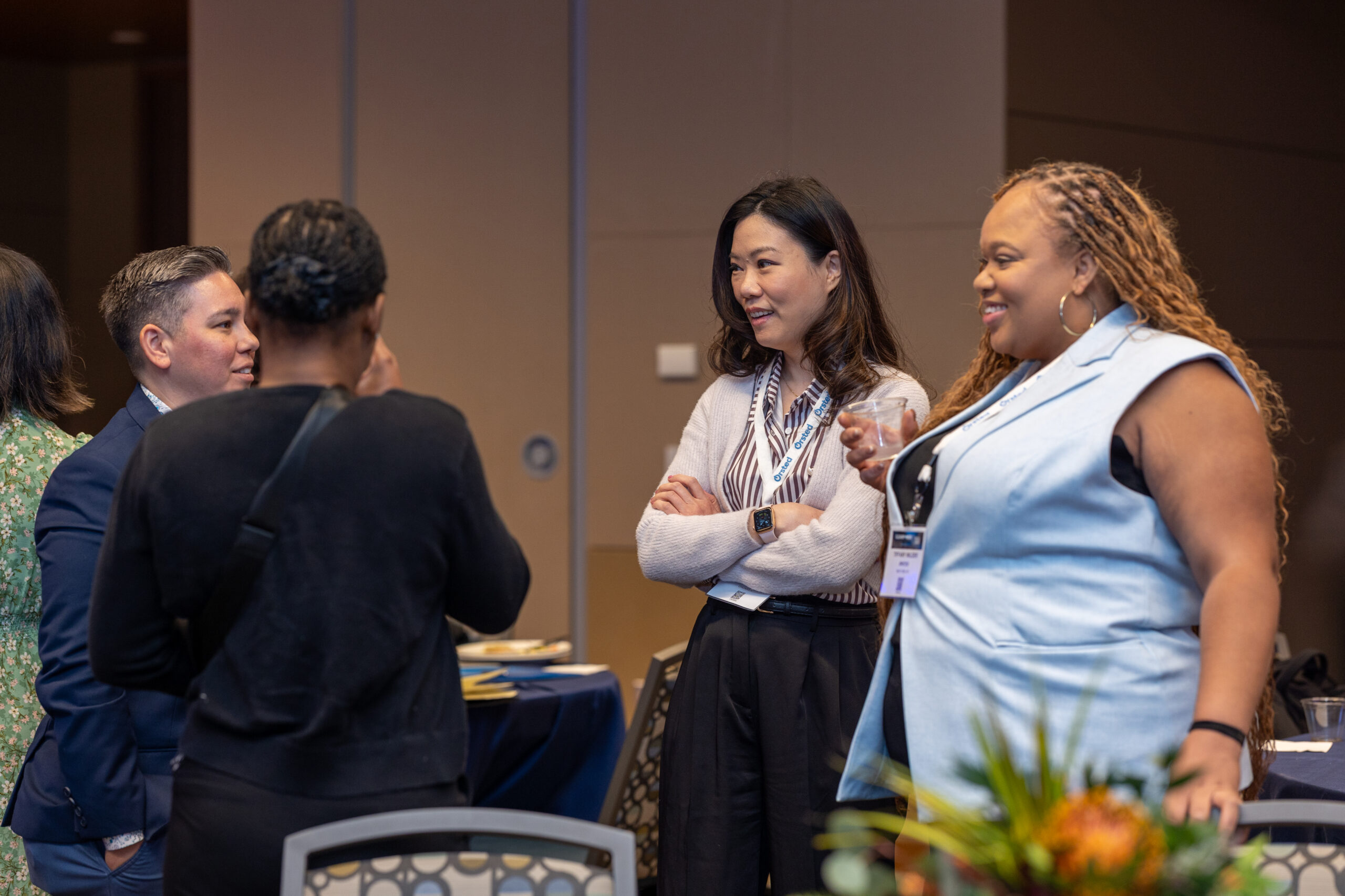 Woman talking at CLEANPOWER in Color