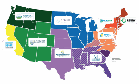 ACP Regional Partner Organizations