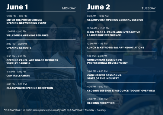 CPIC Schedule at a Glance