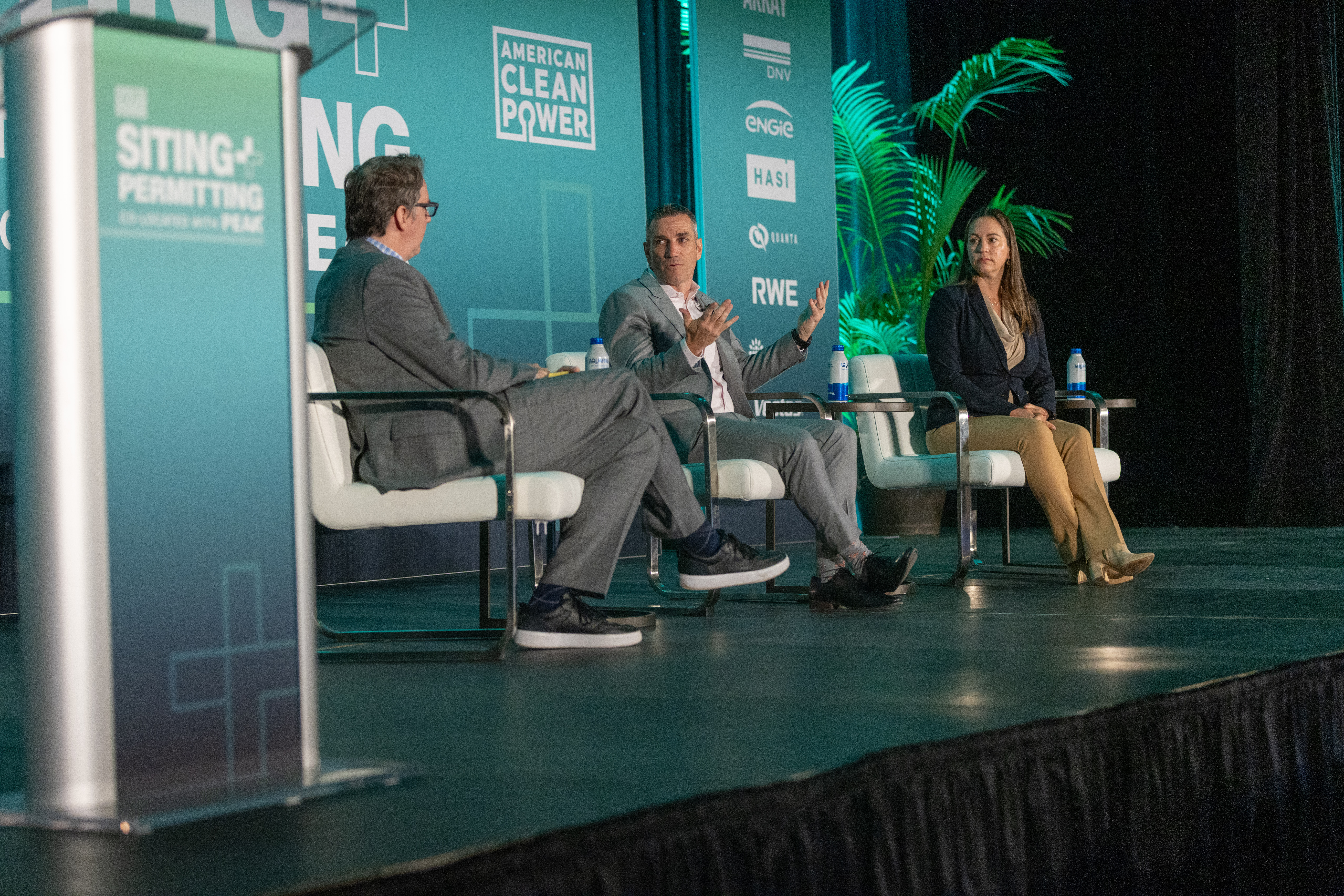 Siting Opening General Session panel