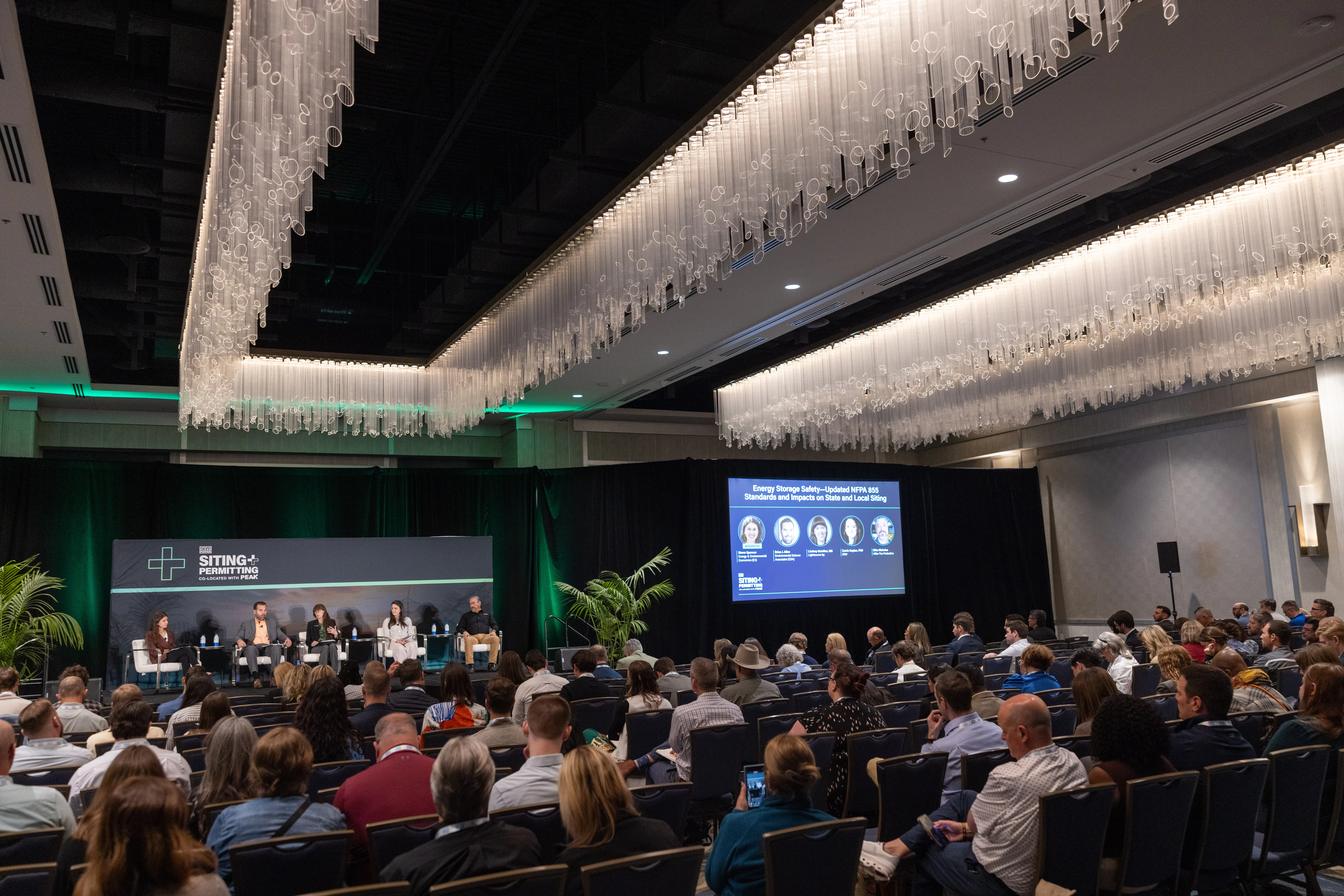 Siting panel