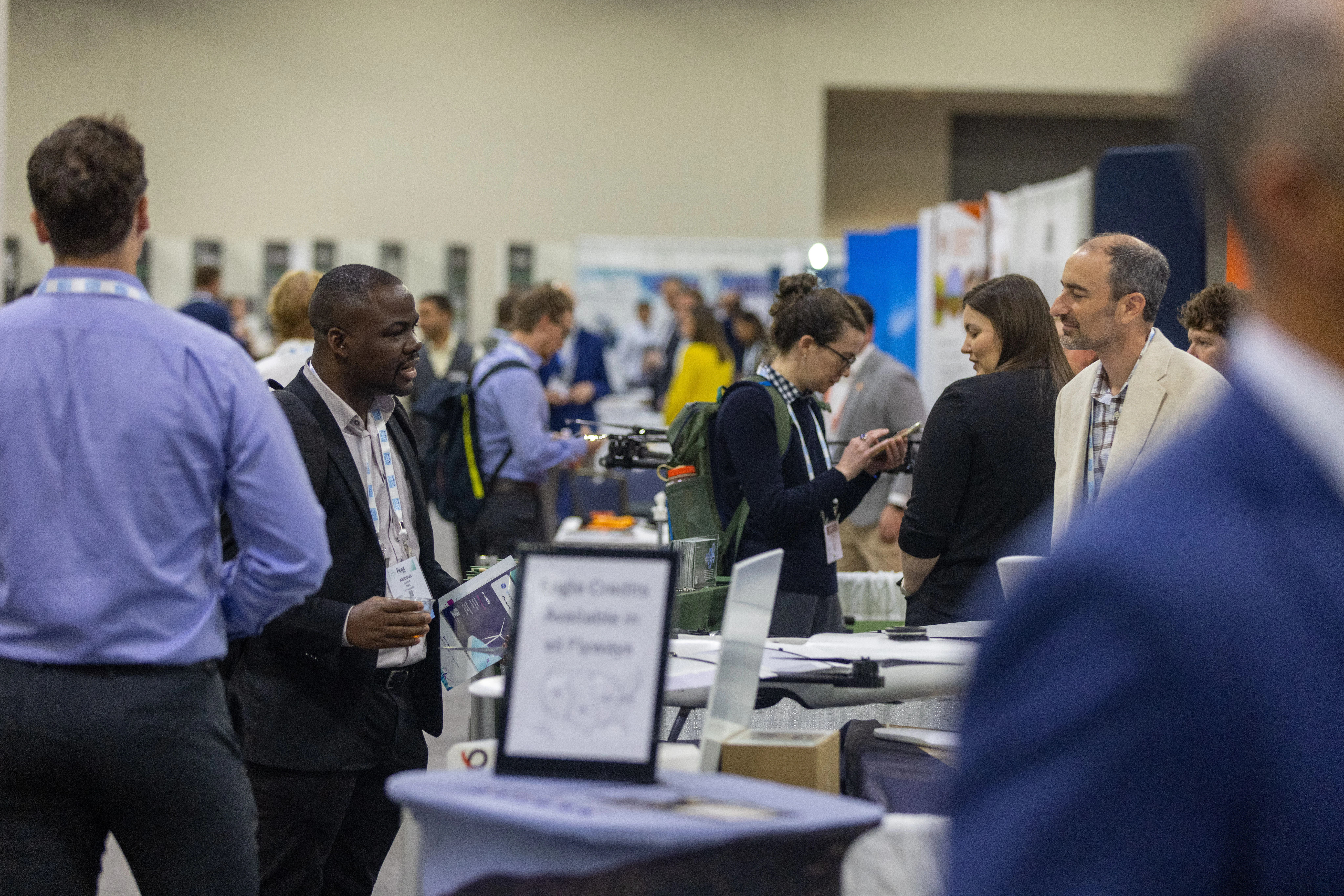 Siting exhibit hall