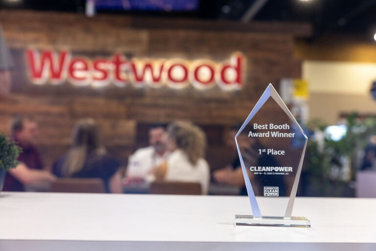 Westwood Best Booth Award Winner