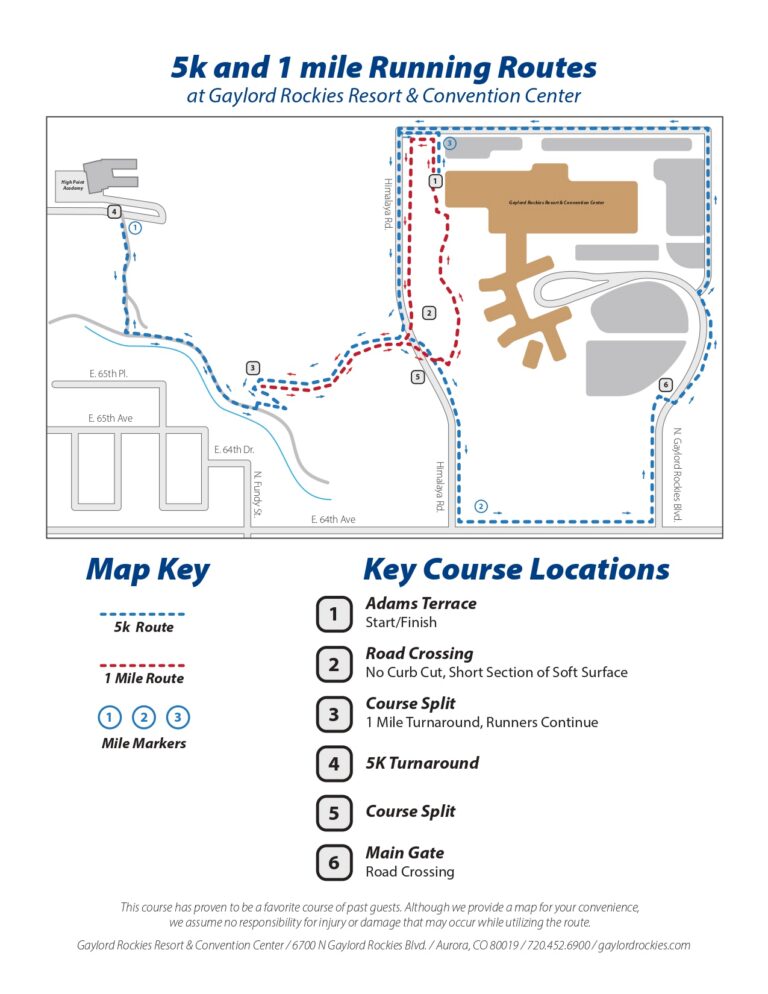 recharge 5k map